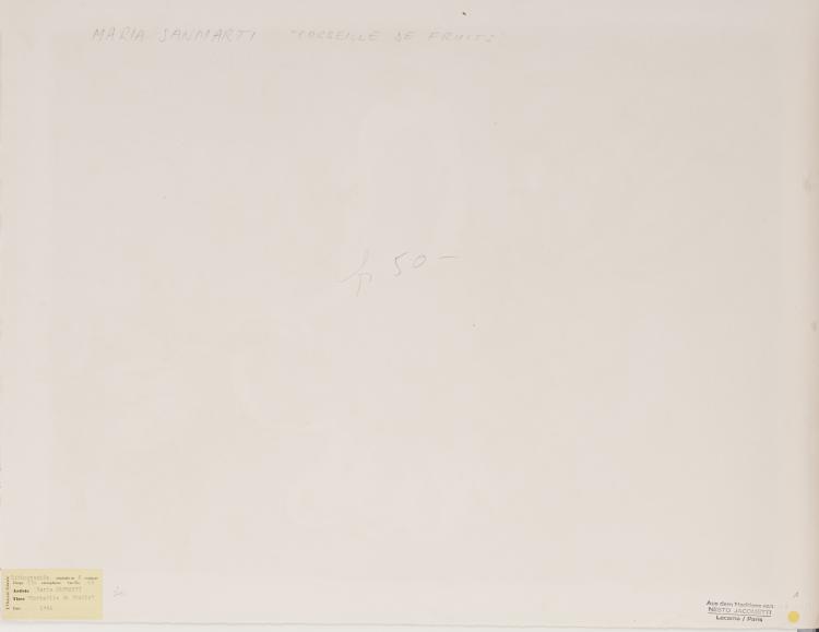 Bild 2 zu Objekt, 'Corbeille de fruits', 1955, Maria Sanmart&iacute;, L'&OElig;uvre Grav&eacute;e, 166B 258