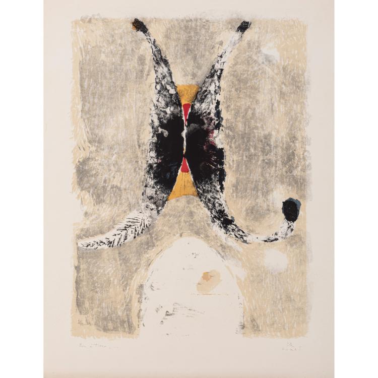 Hauptbild zu Objekt, 'Naissance'/'La femme', 1957, Kumi Suga&iuml;, L'&OElig;uvre Grav&eacute;e, 166B 263