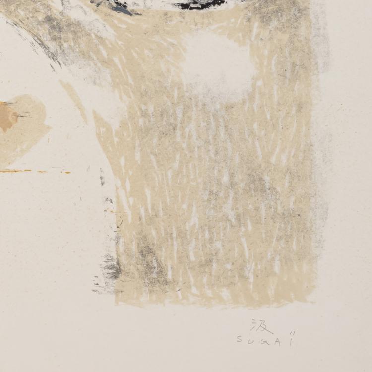 Bild 1 zu Objekt, 'Naissance'/'La femme', 1957, Kumi Suga&iuml;, L'&OElig;uvre Grav&eacute;e, 166B 263