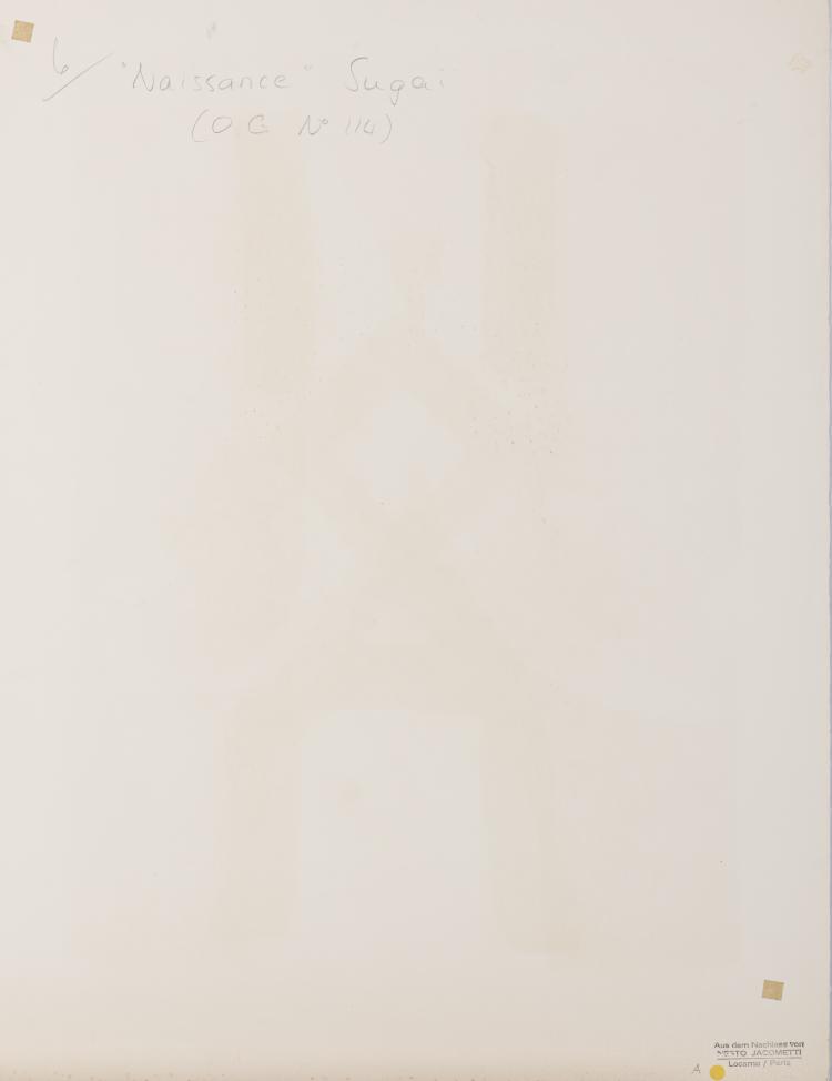 Bild 2 zu Objekt, 'Naissance'/'La femme', 1957, Kumi Suga&iuml;, L'&OElig;uvre Grav&eacute;e, 166B 263