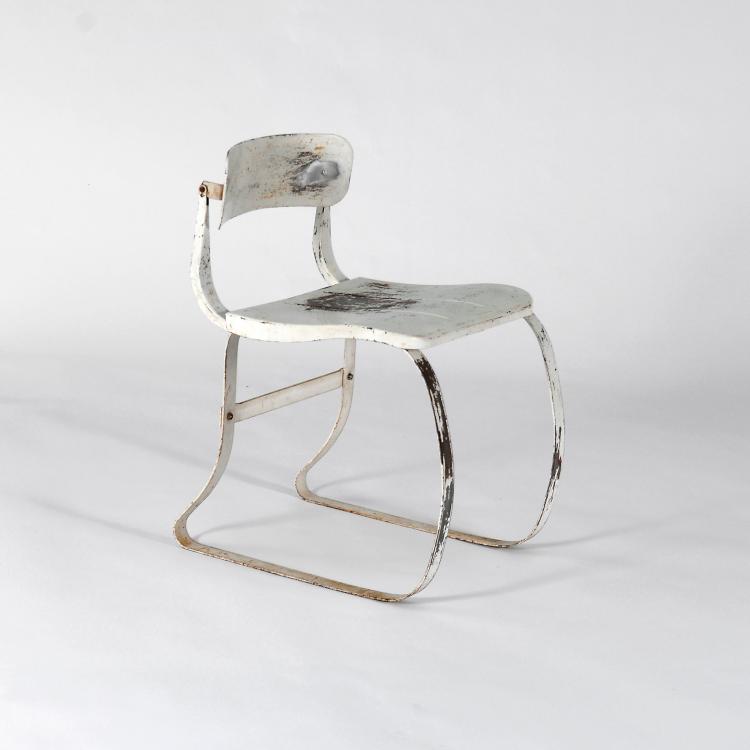 Hauptbild zu Objekt, 'Health Chair', 1938, Herman A. Sperlich, Ironite Inc.,Detroit, 164B 280