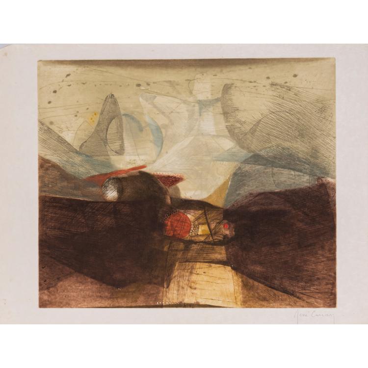 Hauptbild zu Objekt, 'Rencontre, 1970, Ren&eacute; Carcan, L'&OElig;uvre Grav&eacute;e, 166B 199