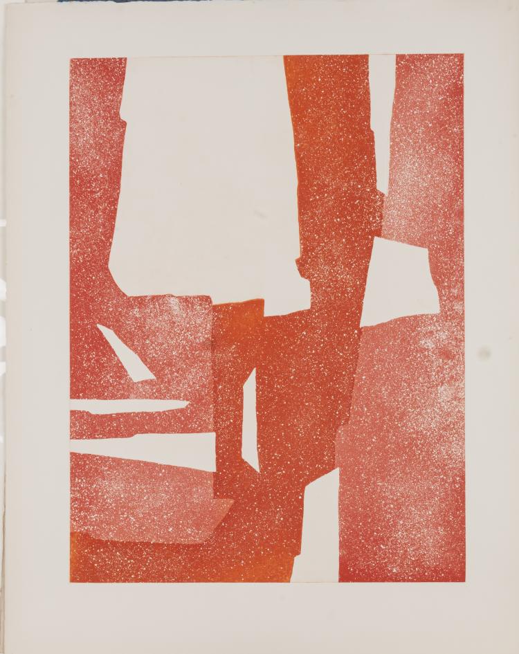 Bild 7 zu Objekt, 'Provence - soleil - mer froide', a proof of 'Provence - ville chaude' and two proofs of 'Int&eacute;rieur rouge', 1958/1960, Gustave Singier, L'&OElig;uvre Grav&eacute;e, 166B 262