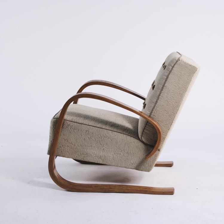 Bild 2 zu Objekt, Armchair, 1940s, Miroslav Navr&aacute;til, UP Z&aacute;vody, Brno, 164B 277