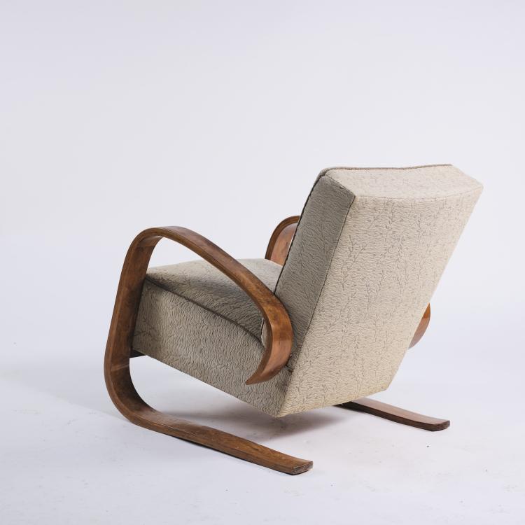 Bild 3 zu Objekt, Armchair, 1940s, Miroslav Navr&aacute;til, UP Z&aacute;vody, Brno, 164B 277