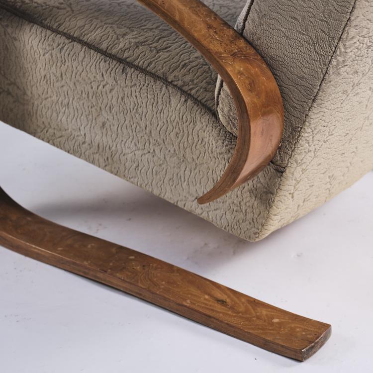 Bild 4 zu Objekt, Armchair, 1940s, Miroslav Navr&aacute;til, UP Z&aacute;vody, Brno, 164B 277