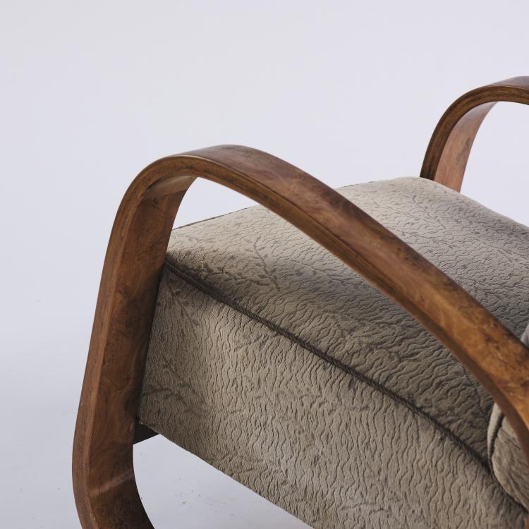 Bild 5 zu Objekt, Armchair, 1940s, Miroslav Navr&aacute;til, UP Z&aacute;vody, Brno, 164B 277