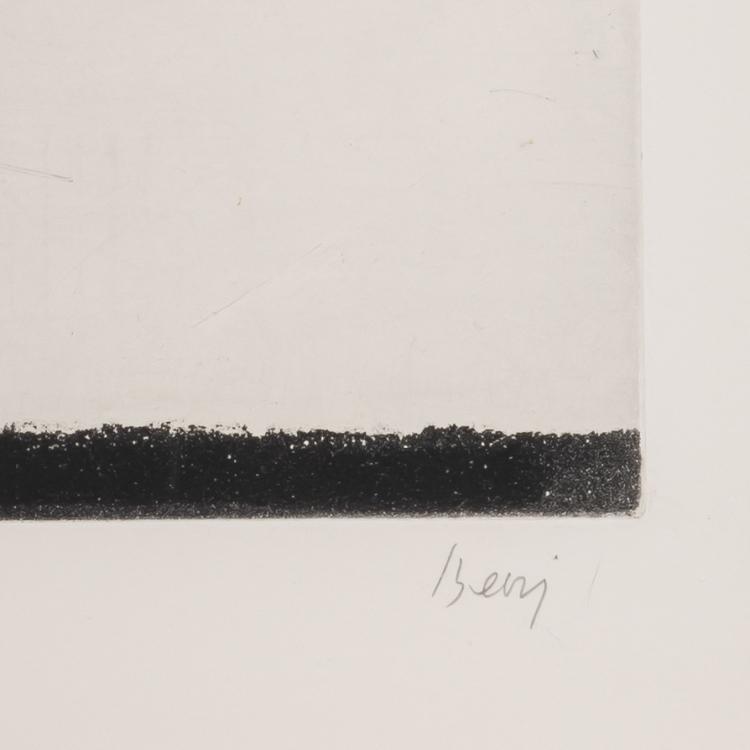 Bild 7 zu Objekt, 'Fleur du d&eacute;sert', 'Alpha', 'Phoenix', 1969/1970/1970, Tuvia Beeri, L'&OElig;uvre Grav&eacute;e, 166B 191