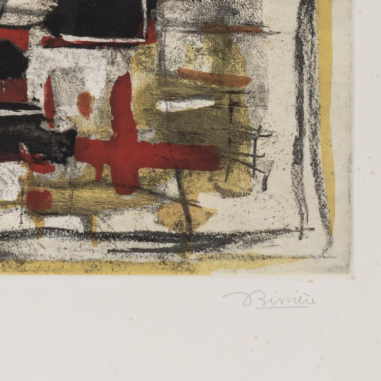 Bild 1 zu Objekt, 'Composition', 1960, Roger Bissi&egrave;re, L'&OElig;uvre Grav&eacute;e, 166B 192