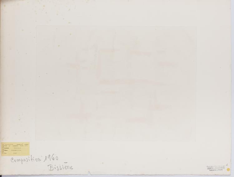 Bild 2 zu Objekt, 'Composition', 1960, Roger Bissi&egrave;re, L'&OElig;uvre Grav&eacute;e, 166B 192