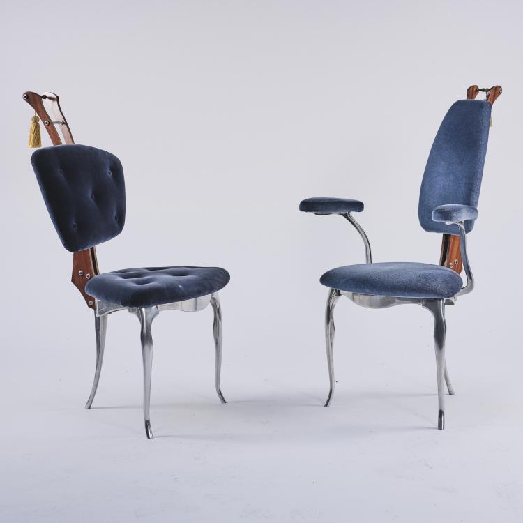 Bild 9 zu Objekt, 'Reggenza' chair, c. 1988, Toni Cordero, Morphos Acerbis International Division, Bergamo, 164A 260