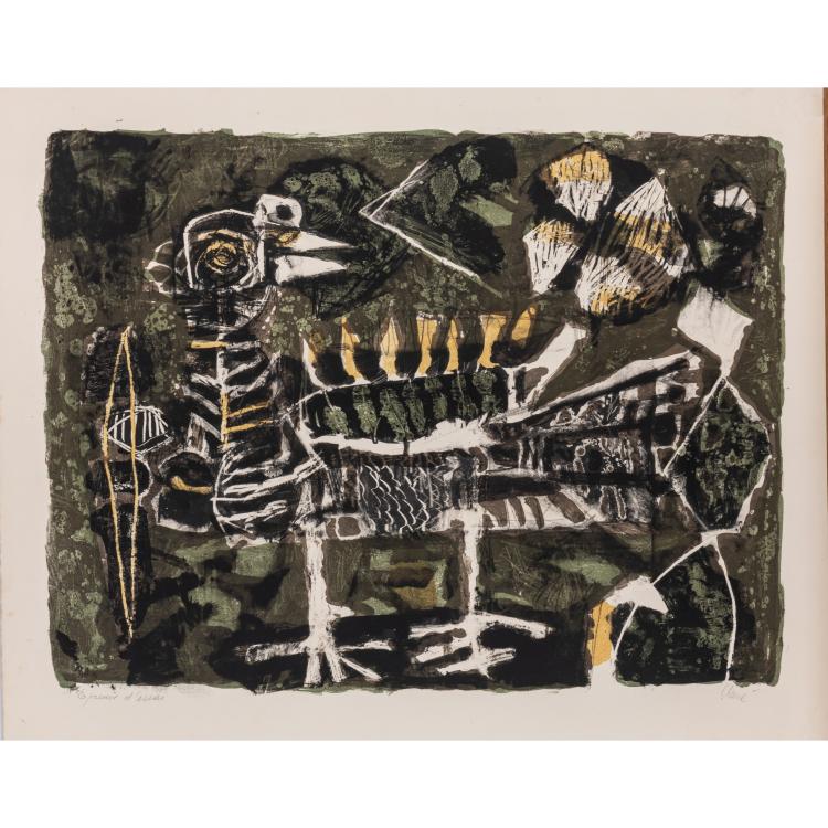 Hauptbild zu Objekt, 'L'oiseau', 1954, Antoni Clav&eacute;, 166B 201