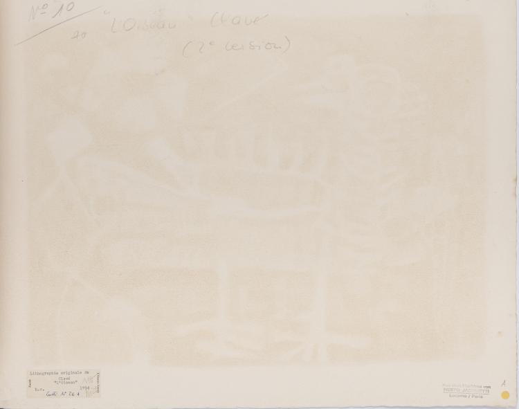 Bild 2 zu Objekt, 'L'oiseau', 1954, Antoni Clav&eacute;, 166B 201