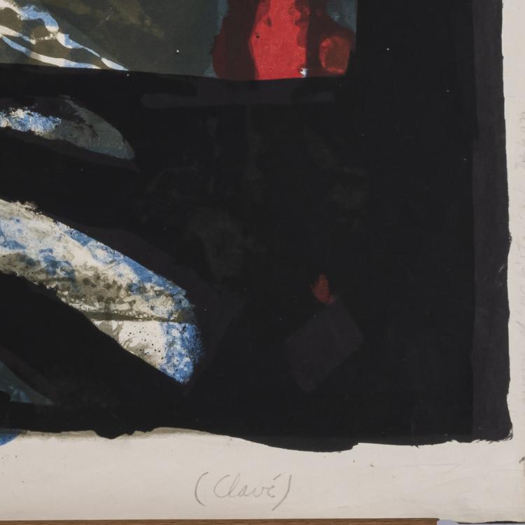 Bild 1 zu Objekt, 'Les poissons', 1958, Antoni Clav&eacute;, L'&OElig;uvre Grav&eacute;e, 166B 203