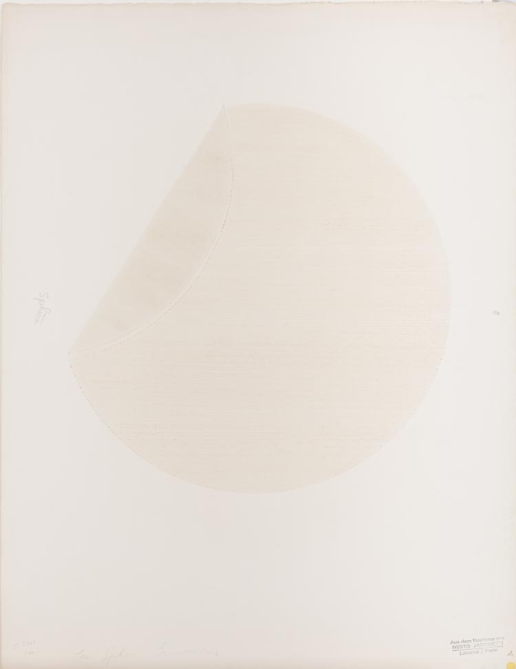 Bild 2 zu Objekt, 'La Sph&egrave;re', 1970, S&eacute;rvulo Esmeraldo, L'&OElig;uvre Grav&eacute;e, 166B 217