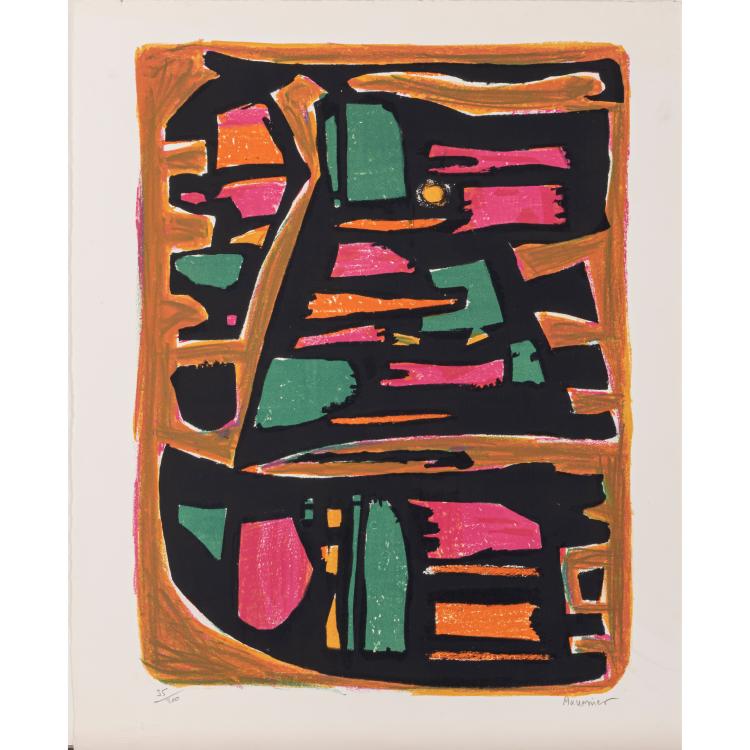 Hauptbild zu Objekt, 'Automnal' and two proofs of 'L'Offrande', 1955, Alfred Manessier, L'&OElig;uvre Grav&eacute;e, 166B 237