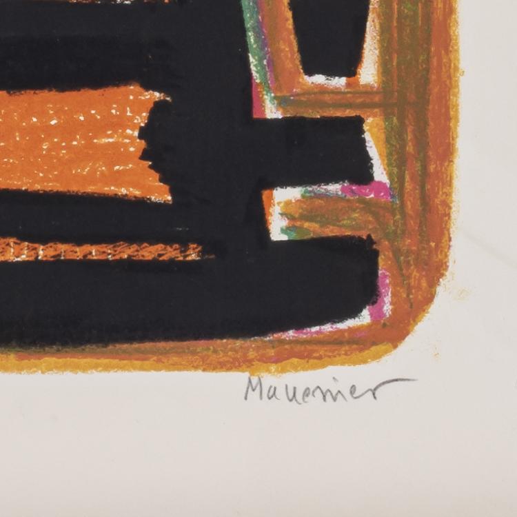 Bild 1 zu Objekt, 'Automnal' and two proofs of 'L'Offrande', 1955, Alfred Manessier, L'&OElig;uvre Grav&eacute;e, 166B 237