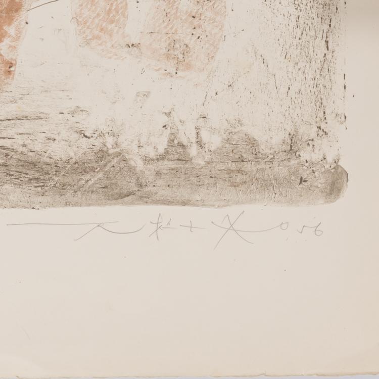 Bild 4 zu Objekt, 'Plaine rose' ('L'aurore Aurora') and two accompanying proofs, 1956, Zao Wou-Ki, L'&OElig;uvre Grav&eacute;e, 166B 268