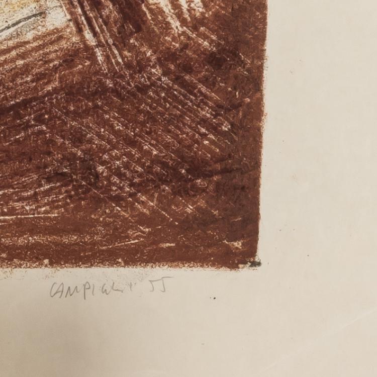 Bild 1 zu Objekt, 'L'Escalier', 1955, Massimo Campigli, L'&OElig;uvre Grav&eacute;e, 166B 197