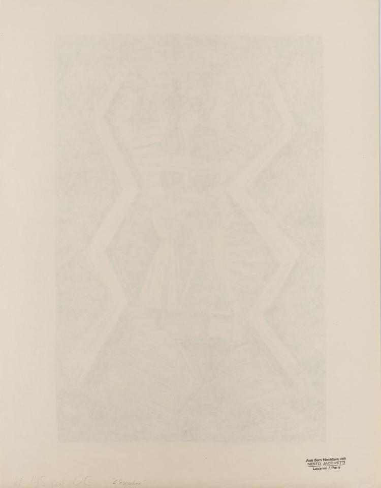 Bild 2 zu Objekt, 'L'Escalier', 1955, Massimo Campigli, L'&OElig;uvre Grav&eacute;e, 166B 197