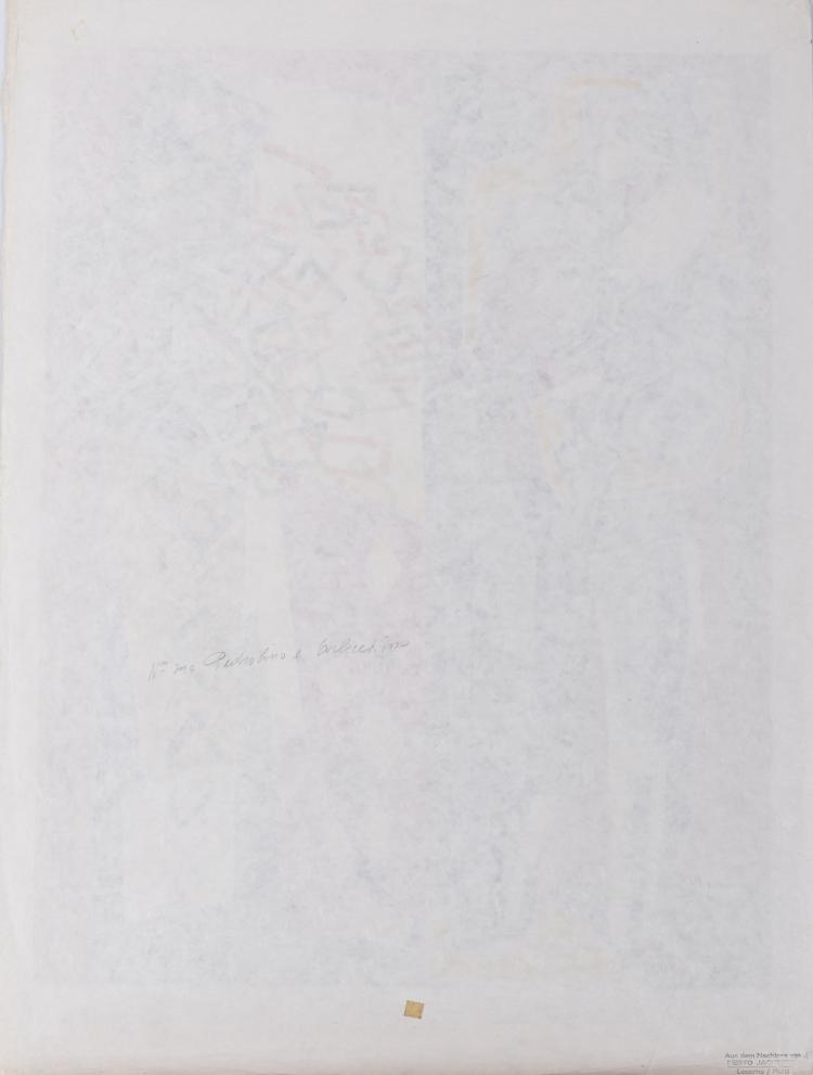 Bild 2 zu Objekt, 'Arlecchino e Pedrolino' and proof of 'Les Musiciens', 1963/1955, Gino Severini, L'&OElig;uvre Grav&eacute;e, 166B 259