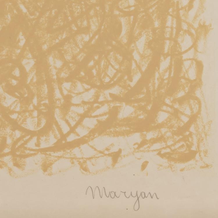 Bild 1 zu Objekt, 'Composition I', 1957, Pinchas Burstein (Maryan), L'&OElig;uvre Grav&eacute;e, 166B 196