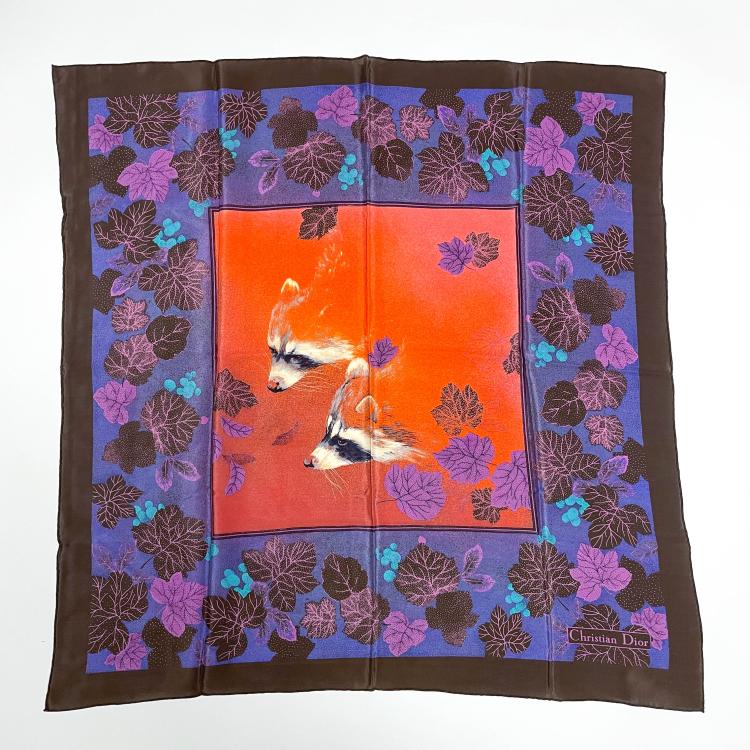 Hauptbild zu Objekt, Seidentuch 'Raton Laveur', Dior, Christian, 166D 534
