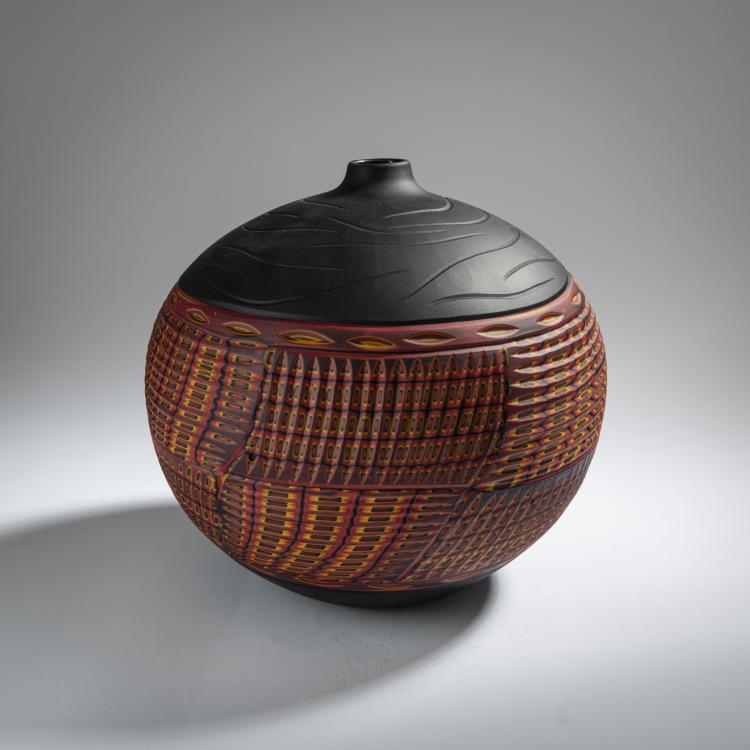 Bild 2 zu Objekt, Vase from the 'Black Tribe Collection', 2010, Massimiliano Schiavon, Schiavon, Massimiliano, 164C 713