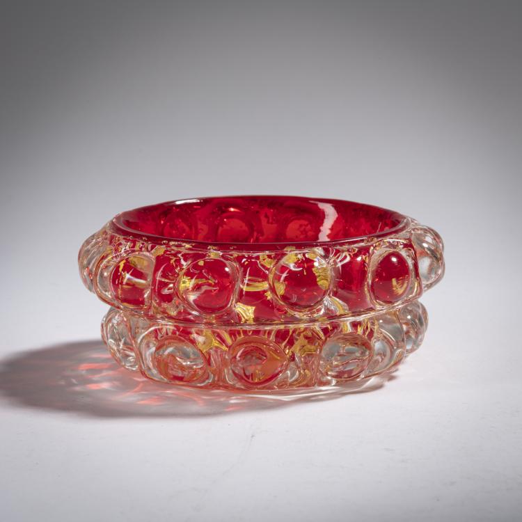Hauptbild zu Objekt, Small 'Lenti' bowl, 1940, Ercole Barovier, Barovier & Toso, Murano, 164C 538