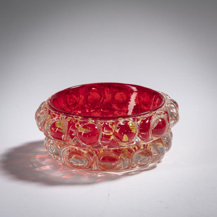 Bild 1 zu Objekt, Small 'Lenti' bowl, 1940, Ercole Barovier, Barovier & Toso, Murano, 164C 538