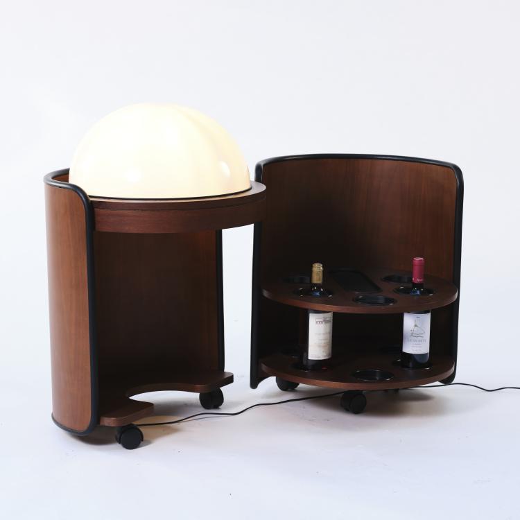 Bild 5 zu Objekt, Bar on casters, 1960s, Luigi Massoni (in the style of), Italien, 164A 82