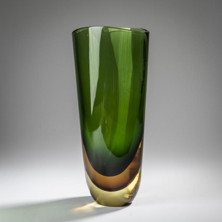 Bild 2 zu Objekt, 'Sommerso' vase, c. 1957, Flavio Poli, Seguso Vetri d'Arte, Murano, 164C 660