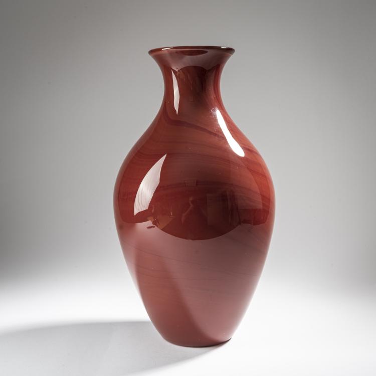 Hauptbild zu Objekt, Vase, c. 1970, Ercole Barovier, Barovier & Toso, Murano, 164C 648