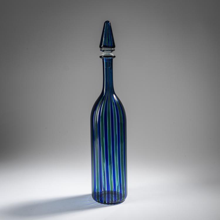 Bild 1 zu Objekt, Karaffe mit Stopfen 'A canne', 1956, Paolo Venini, Venini & C., Murano, 164C 617