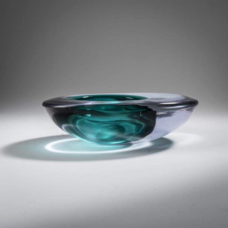 Bild 1 zu Objekt, 'Sommerso' bowl, c. 1960, Antonio Da Ros, Cenedese, Gino, Murano, 164C 675