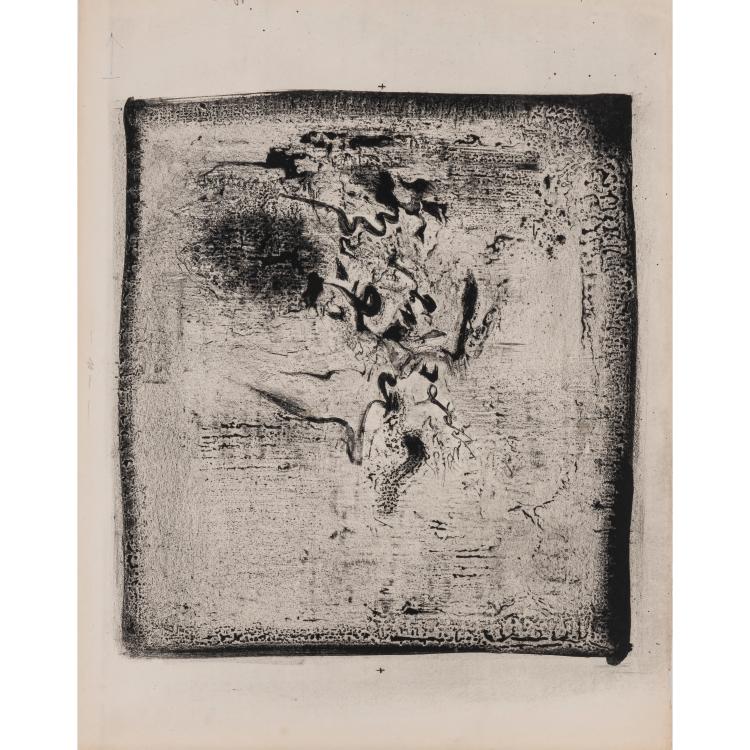 Hauptbild zu Objekt, 9 proofs of graphics, 1958-1961, Zao Wou-Ki, L'&OElig;uvre Grav&eacute;e, 166B 266