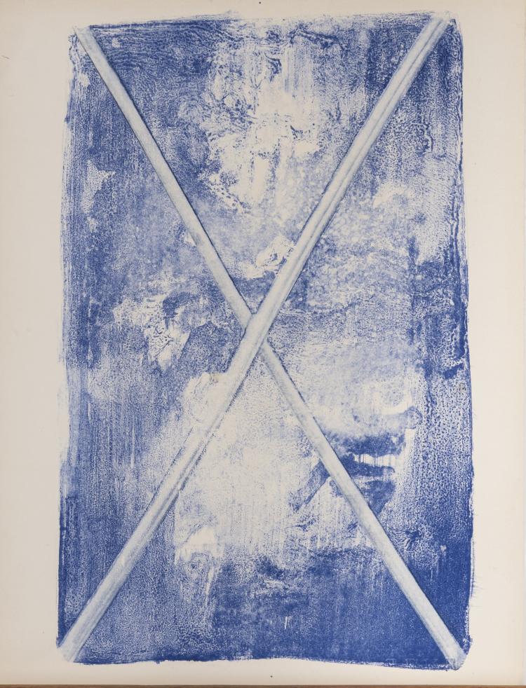 Bild 1 zu Objekt, 9 proofs of graphics, 1958-1961, Zao Wou-Ki, L'&OElig;uvre Grav&eacute;e, 166B 266