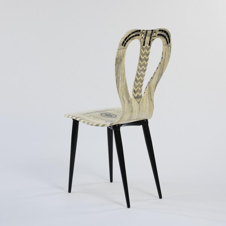 Bild 3 zu Objekt, 'Musicale' chair, 1950s, Piero Fornasetti, Fornasetti, Mailand, 166A 93