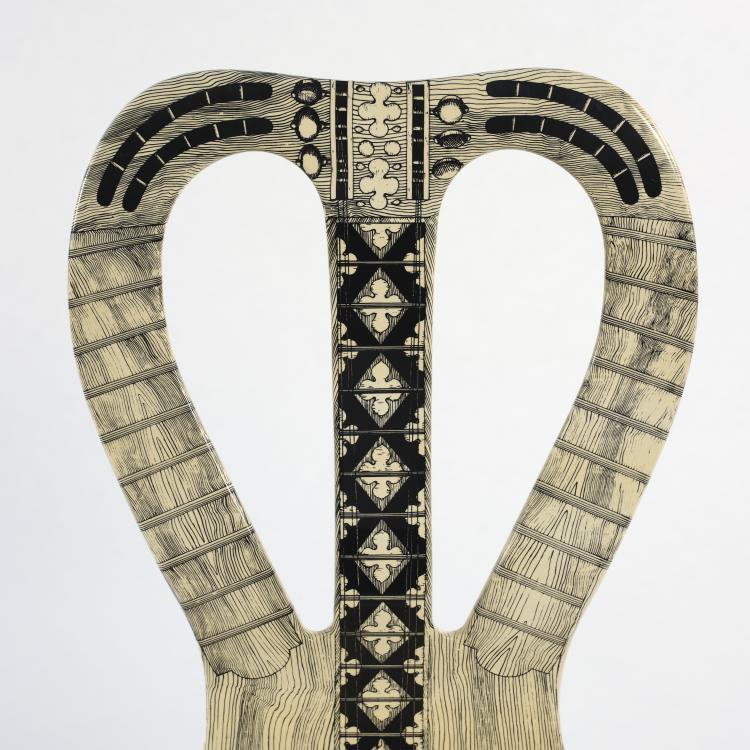 Bild 5 zu Objekt, 'Musicale' chair, 1950s, Piero Fornasetti, Fornasetti, Mailand, 166A 93