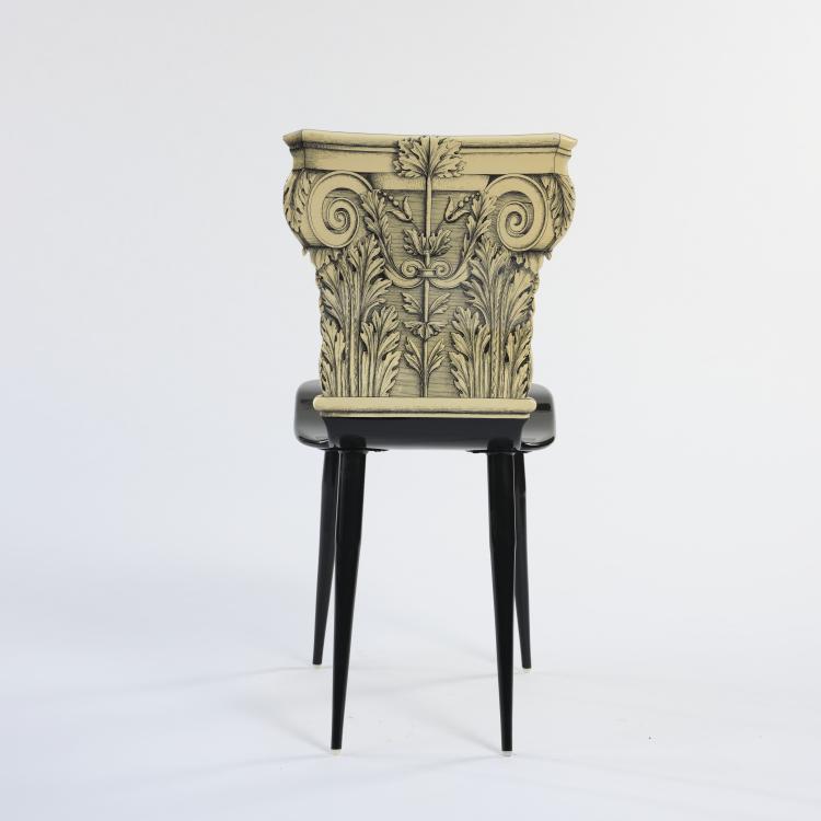 Bild 4 zu Objekt, 'Capitello Corinzio' chair, 1950s, Piero Fornasetti, Fornasetti, Mailand, 166A 94