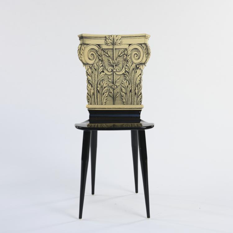 Bild 5 zu Objekt, 'Capitello Corinzio' chair, 1950s, Piero Fornasetti, Fornasetti, Mailand, 166A 94