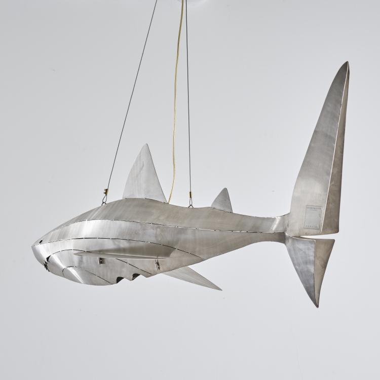 Bild 3 zu Objekt, 'Shark' ceiling light, 1990s, Reinhard Stubenrauch, Stubenrauch, Reinhard, Berlin, 164B 406