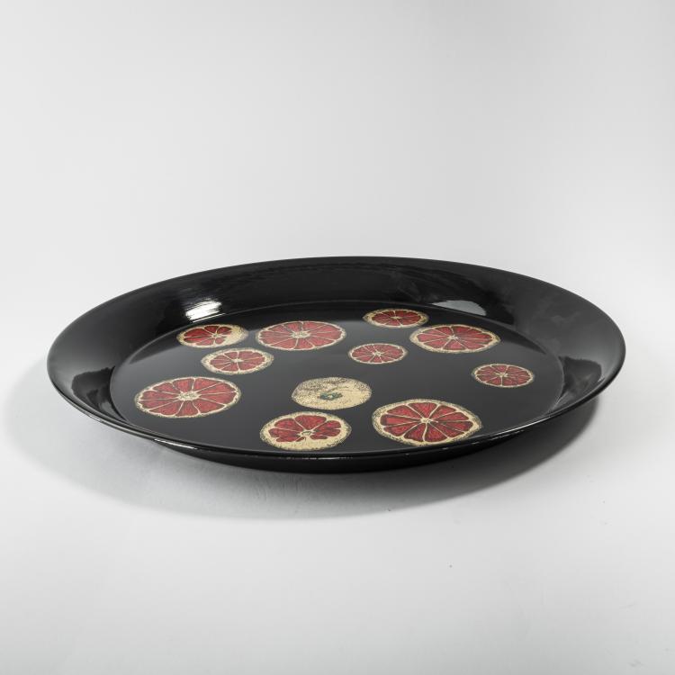 Bild 1 zu Objekt, 'Fette d'arancia' tray, 1950s, Piero Fornasetti, Fornasetti, Mailand, 164A 186