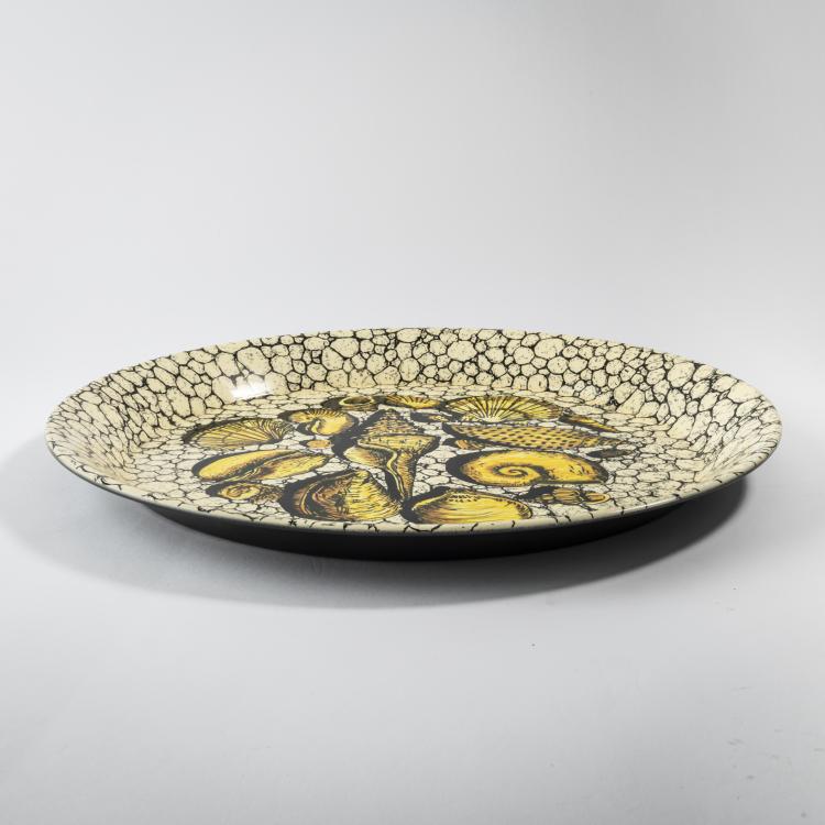 Bild 1 zu Objekt, 'Conchiglie su sassi' tray, 1950s, Piero Fornasetti, Fornasetti, Mailand, 164A 188