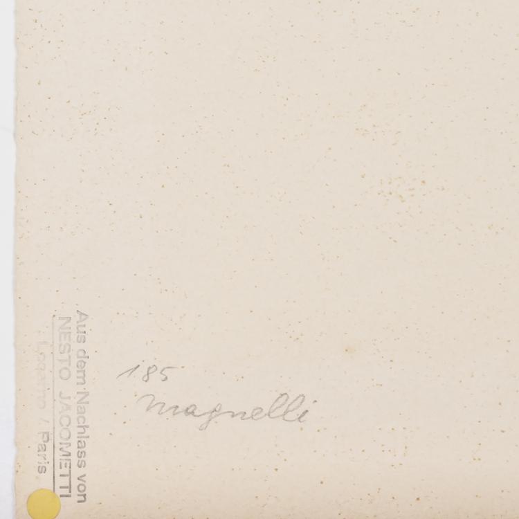 Bild 1 zu Objekt, 'Composition L.1', 1958, Alberto Magnelli, L'&OElig;uvre Grav&eacute;e, 166B 236