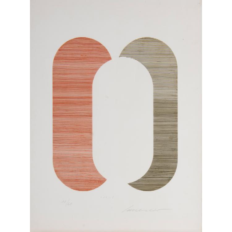 Hauptbild zu Objekt, 'Composition 1970', 1970, S&eacute;rvulo Esmeraldo, L'&OElig;uvre Grav&eacute;e, 166B 218