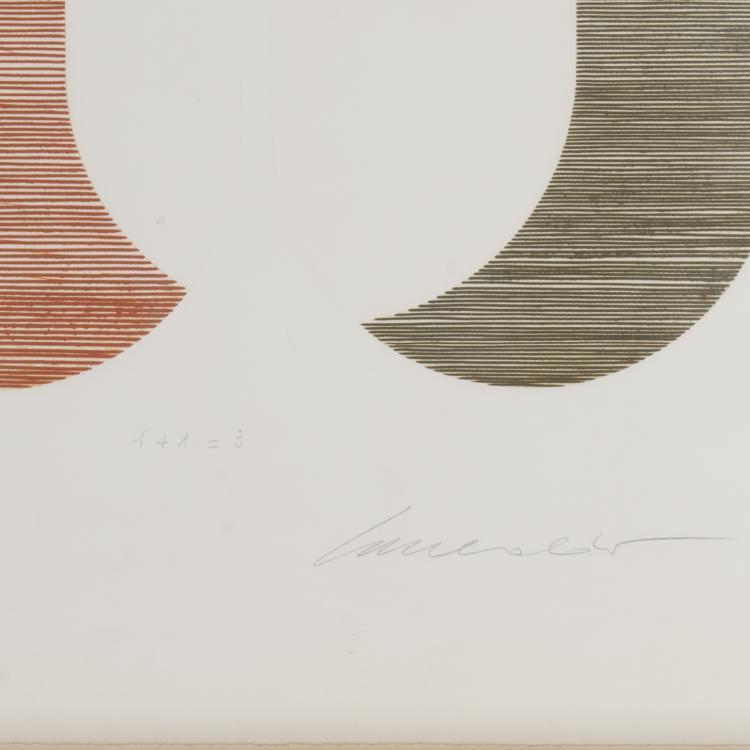 Bild 1 zu Objekt, 'Composition 1970', 1970, S&eacute;rvulo Esmeraldo, L'&OElig;uvre Grav&eacute;e, 166B 218