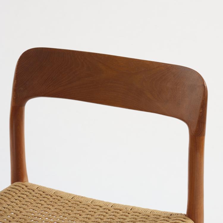 Bild 2 zu Objekt, 10 '75' chairs, c. 1960, Niels Otto M&oslash;ller, M&oslash;ller J. L., M&oslash;belfabrik, H&oslash;jbjerg, 164B 431