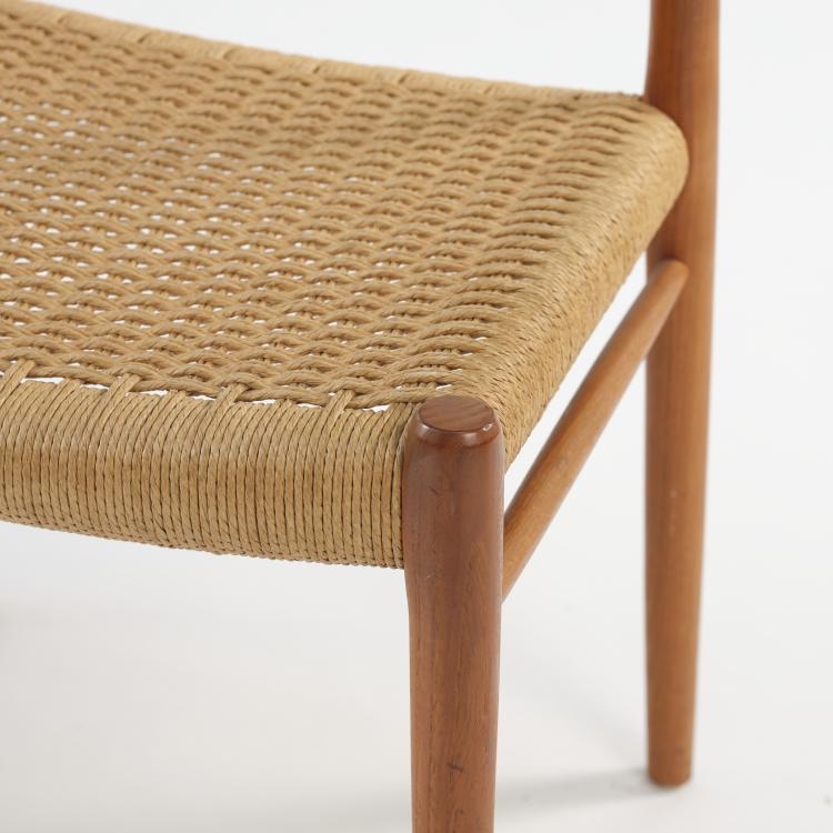 Bild 3 zu Objekt, 10 '75' chairs, c. 1960, Niels Otto M&oslash;ller, M&oslash;ller J. L., M&oslash;belfabrik, H&oslash;jbjerg, 164B 431