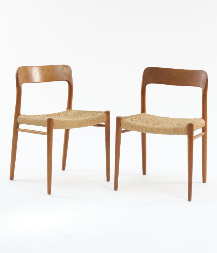Bild 4 zu Objekt, 10 '75' chairs, c. 1960, Niels Otto M&oslash;ller, M&oslash;ller J. L., M&oslash;belfabrik, H&oslash;jbjerg, 164B 431